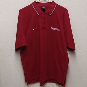 OU Nike Team L Polo Shirt